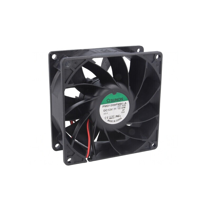 Ventilator DC axial 12V 92x92mm 204m3/h 57dBA | Electronic-mag.ro | Componente Electronice