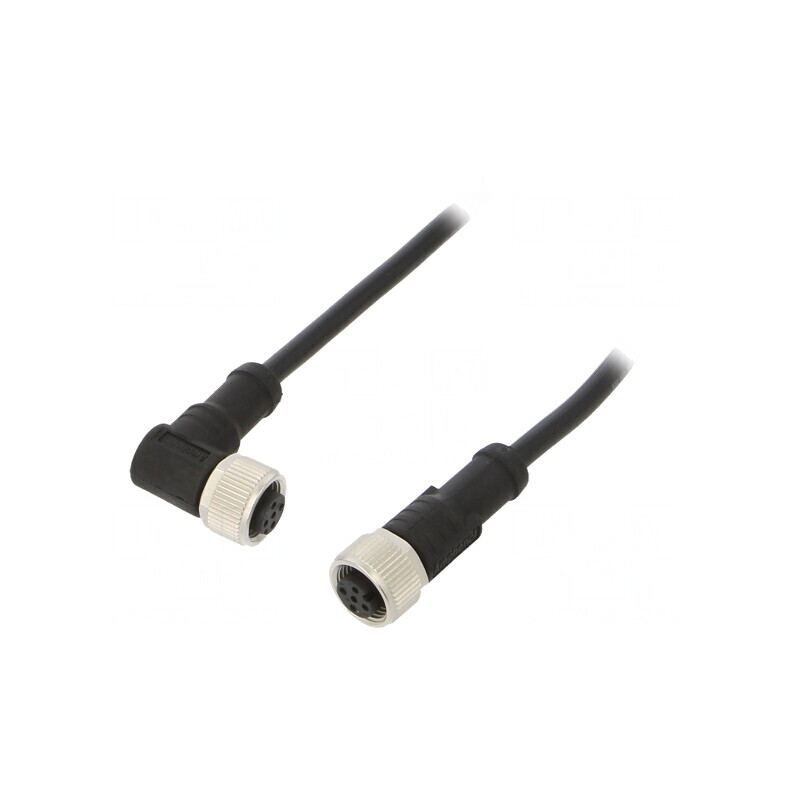 Cablu pentru senzori și automatizări M12-M12 1m | Electronic-mag.ro | Componente Electronice