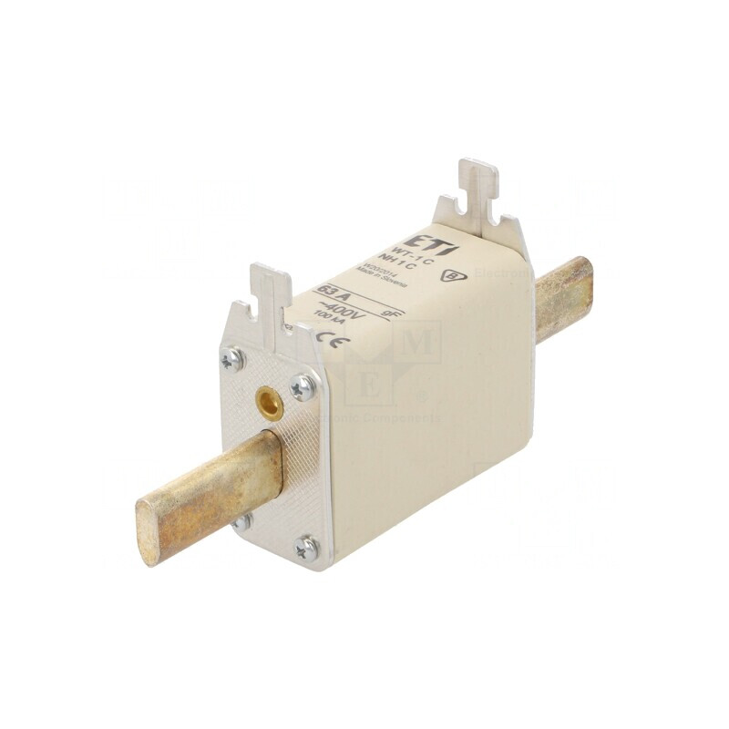 Siguranță ardere rapidă 63A 400VAC NH1C | Electronic-mag.ro | Componente Electronice