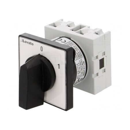 Comutator cu Came 2 Pozitii 16A 0-1 pentru Încastrare | Electronic-mag.ro | Componente Electronice