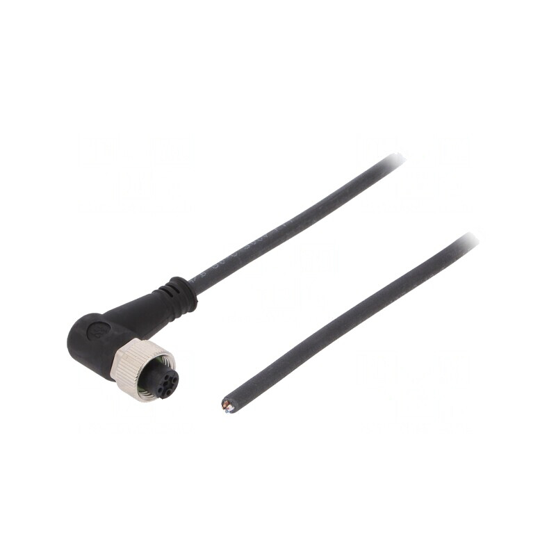 Cablu de conectare M12 4 pini unghi 5m 250VAC 4A PUR | Electronic-mag.ro | Componente Electronice Cablu de conectare M12 4 pini unghi 5m 250VAC 4A PUR | Electronic-mag.ro | Componente Electronice