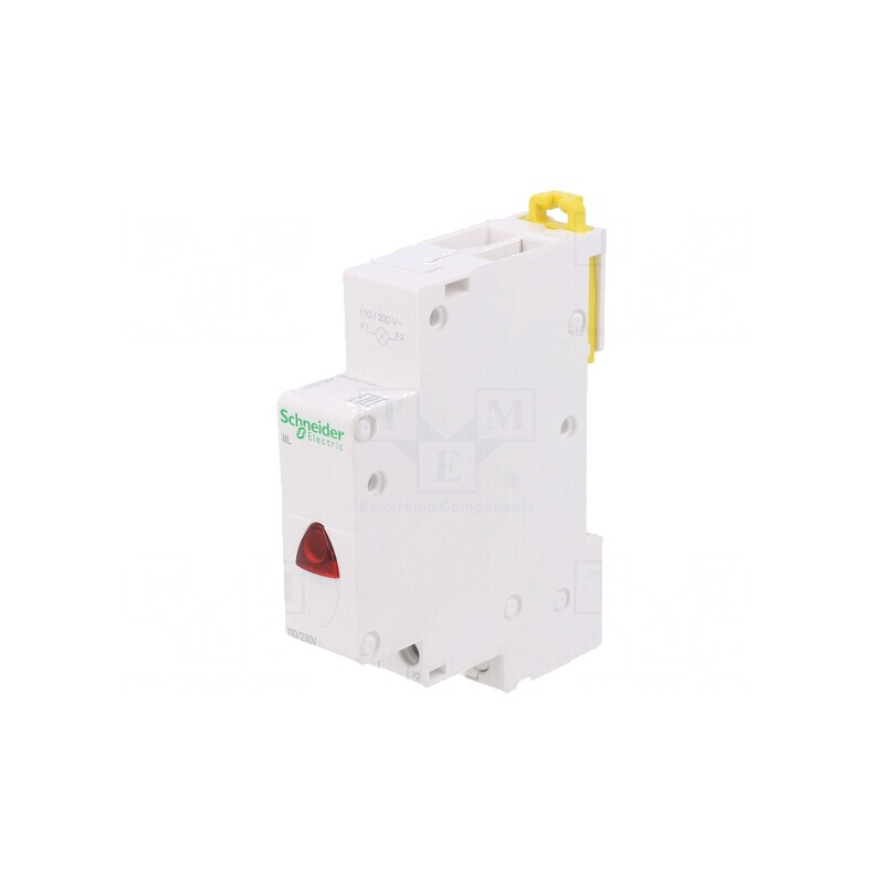 Lampă de Control LED pentru Şină DIN ACTI9 110-230V | Electronic-mag.ro | Componente Electronice