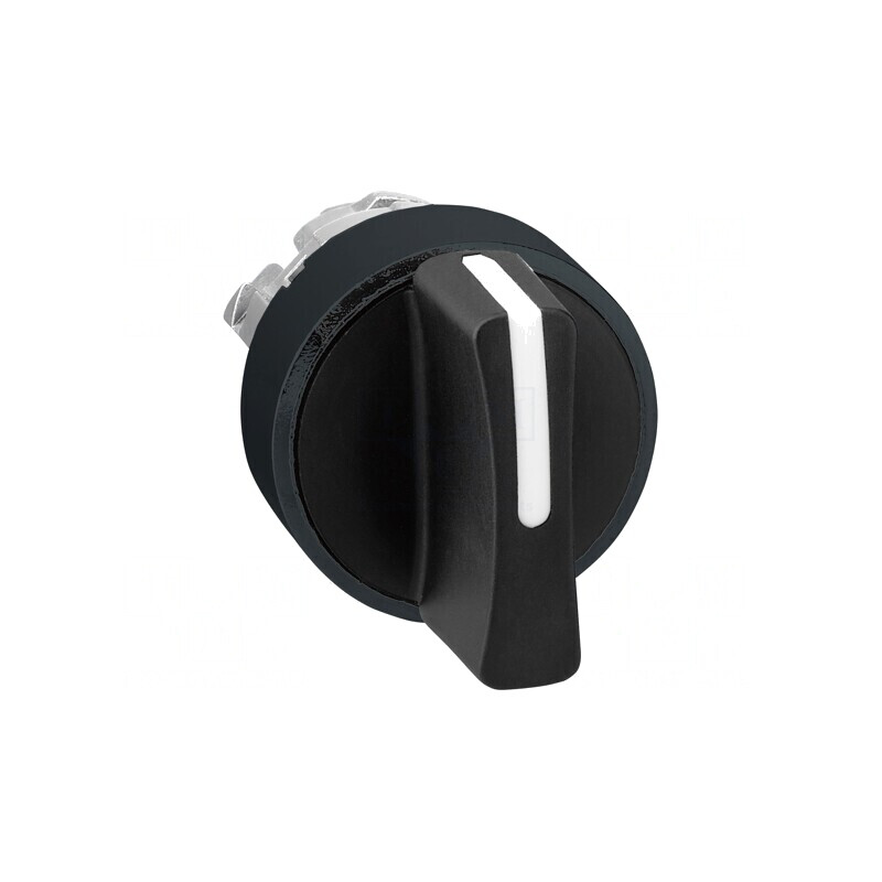 Comutator Rotativ 22mm Negru 3 Pozitii | Electronic-mag.ro | Componente Electronice