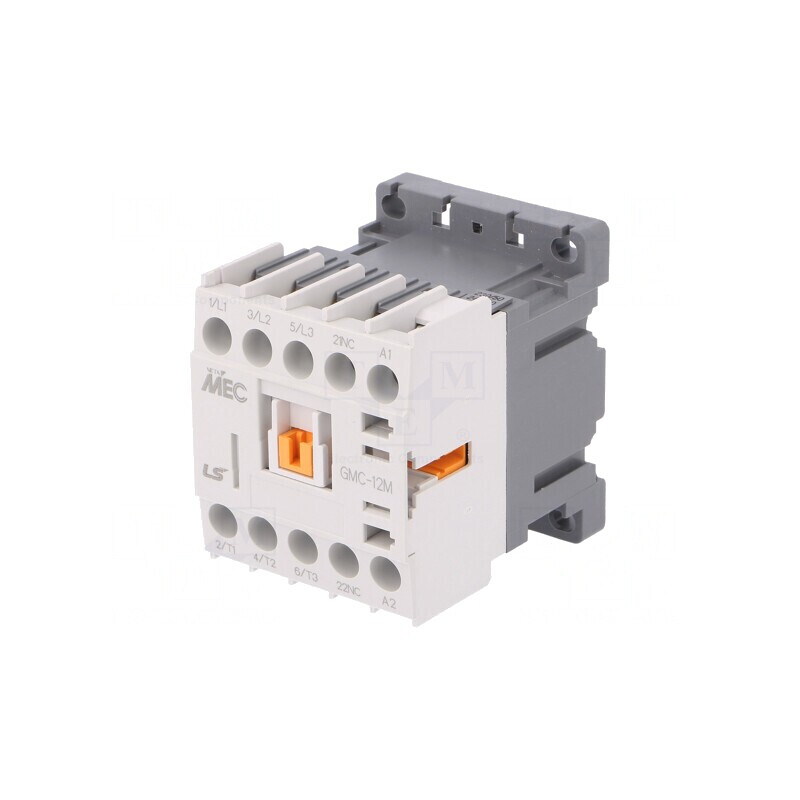 Contactor 3P NO 230VAC 12A GMC-12M | Electronic-mag.ro | Componente Electronice Contactor 3P NO 230VAC 12A GMC-12M | Electronic-mag.ro | Componente Electronice