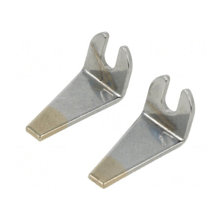 Vârf plat 3mm pentru staţie de lipit (2 buc) | Electronic-mag.ro | Componente Electronice
