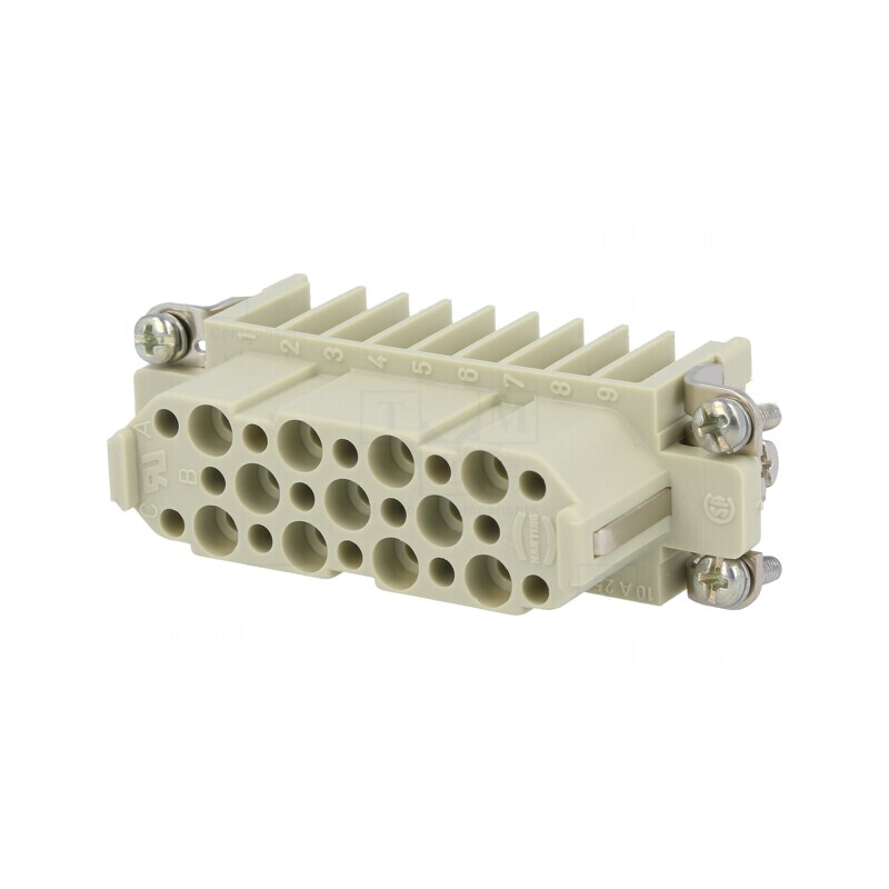 Conector HDC Inserturi Contact Mamă Han D 25 PE | Electronic-mag.ro | Componente Electronice