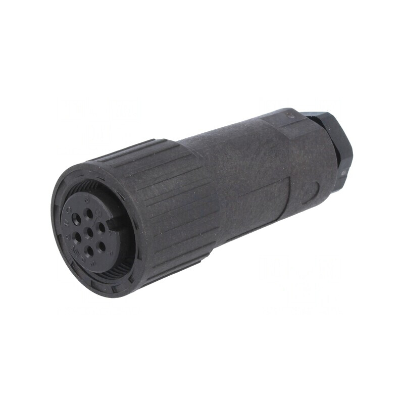 Conector Circular Mufă CM IP67 7 Pini Placare Argintată | Electronic-mag.ro | Componente Electronice