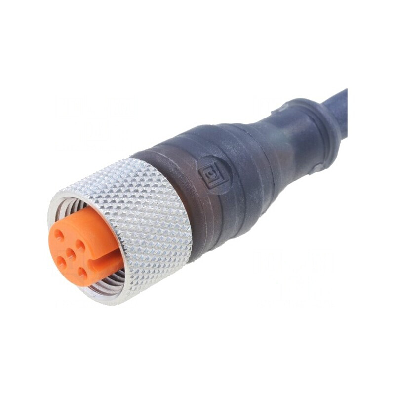 Cablu Conectare M12 PIN 5 Drept 2m 60VAC 4A | Electronic-mag.ro | Componente Electronice