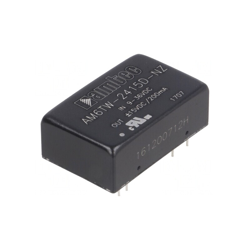 Convertor DC/DC 6W 9-36V la 15V/-15V DIP24 | Electronic-mag.ro | Componente Electronice