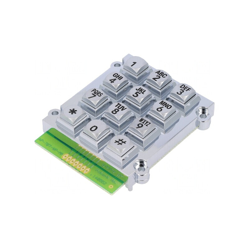 Tastatură Metalică 12 Butoane  | Electronic-mag.ro | Componente Electronice