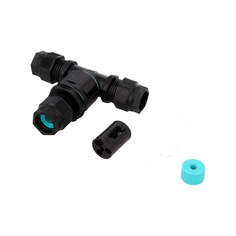Conector Alimentare AC TH390 IP68 250V 4mm2 3 Pini | Electronic-mag.ro | Componente Electronice