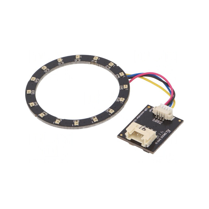 Inel LED RGB 1,3W 5V 16 Diode Ø51mm | Electronic-mag.ro | Componente Electronice