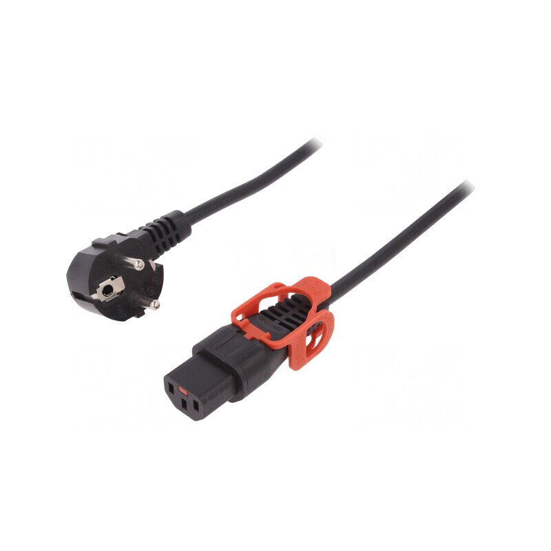 Cablu Alimentare 3m CEE 7/7 la IEC C13 10A | Electronic-mag.ro | Componente Electronice