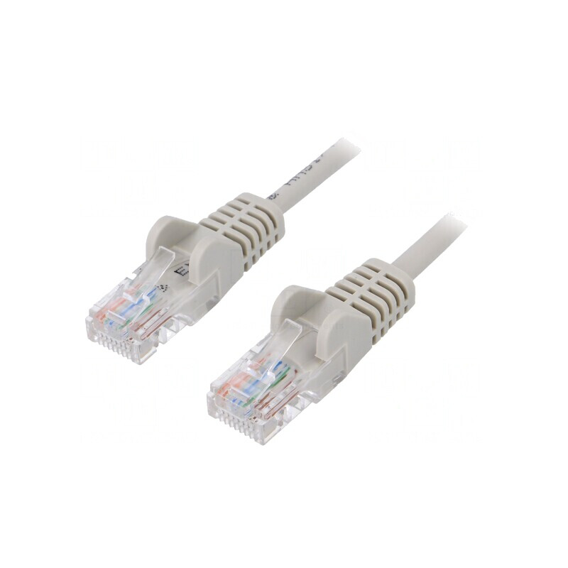Patch cord U/UTP Cat 5e 30m Gri PVC | Electronic-mag.ro | Componente Electronice