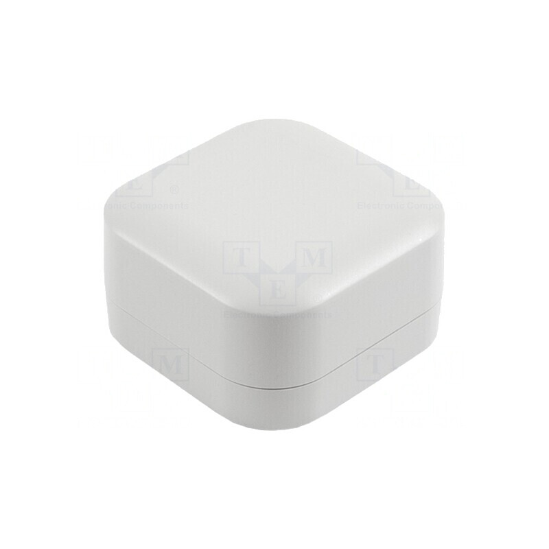 Carcasă universală ABS gri deschis IP66 80x80x45mm | Electronic-mag.ro | Componente Electronice