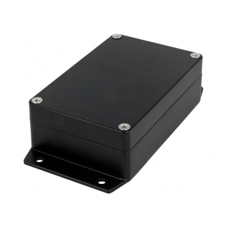 Carcasă Universală 80x125x40mm cu Lame de Fixare IP67 | Electronic-mag.ro | Componente Electronice