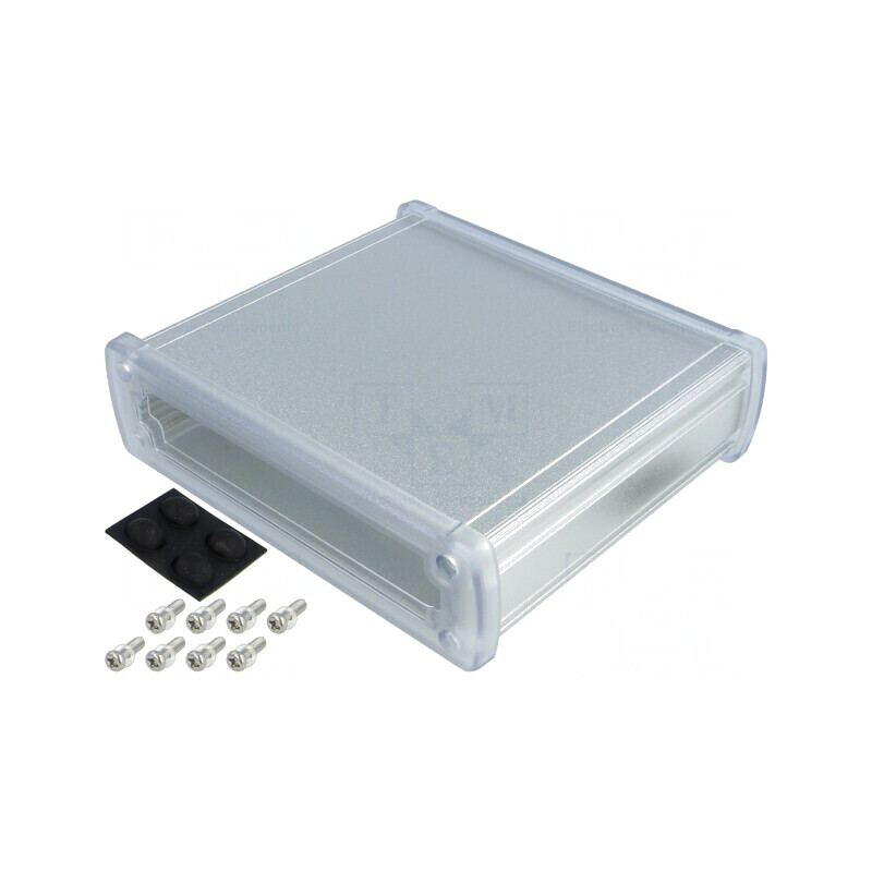 Carcasă universală din aluminiu 146,6x129x41,6mm | Electronic-mag.ro | Componente Electronice