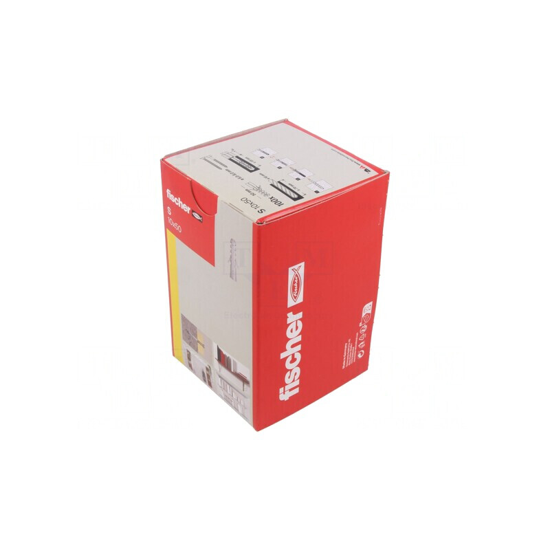 Dibluri din plastic 10x50 mm 50 bucăți | Electronic-mag.ro | Componente Electronice