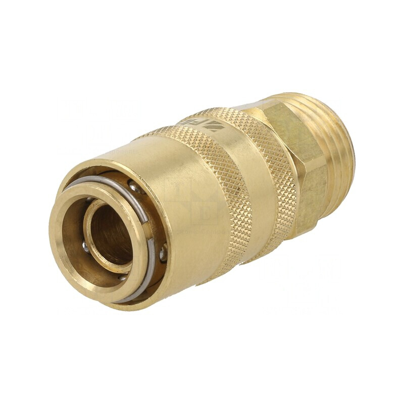 Conector rapid alamă 15bar 23mm GZ12 | Electronic-mag.ro | Componente Electronice