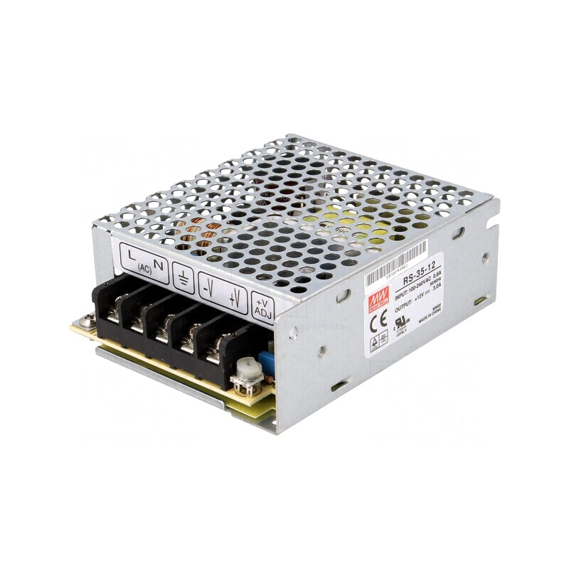 Alimentator Modular 35W 12V 3A pentru Încastrare | Electronic-mag.ro | Componente Electronice