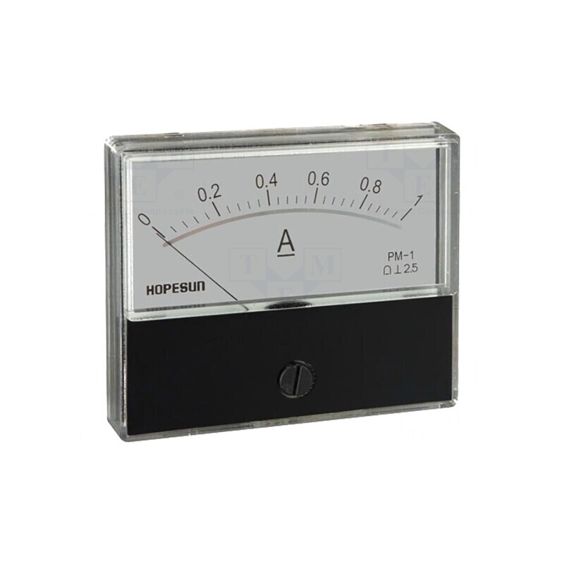 Ampermetru de Panou AC 0-1A Clasa 2.5 70x60mm | Electronic-mag.ro | Componente Electronice Ampermetru de Panou AC 0-1A Clasa 2.5 70x60mm | Electronic-mag.ro | Componente Electronice