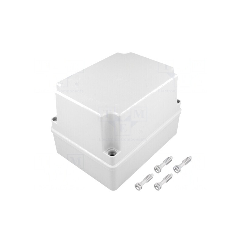 Carcasă Universală ABS Polistiren 140x190x140mm S-BOX 416H | Electronic-mag.ro | Componente Electronice