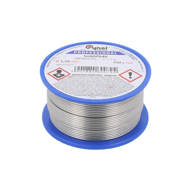 Sârmă de lipit cu plumb 1,2mm 0,25kg | Electronic-mag.ro | Componente Electronice