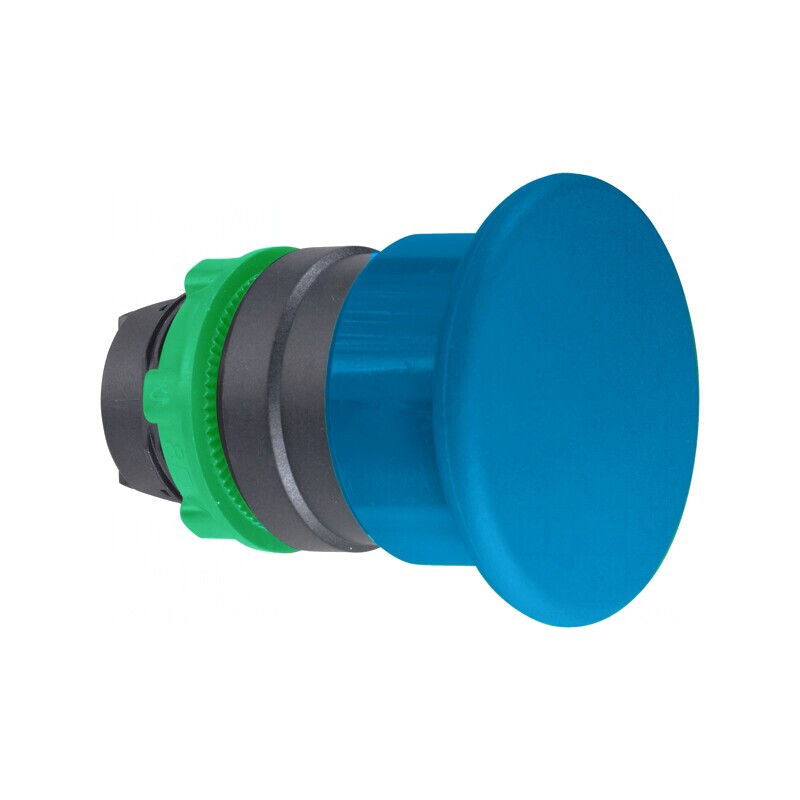 Buton Apăsare 22mm Albastru ZB5AC6 | Electronic-mag.ro | Componente Electronice