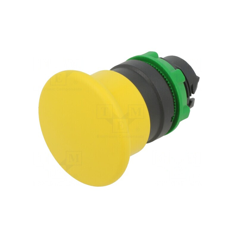 Comutator Apăsare 22mm Galben Stabil 1 PZ | Electronic-mag.ro | Componente Electronice