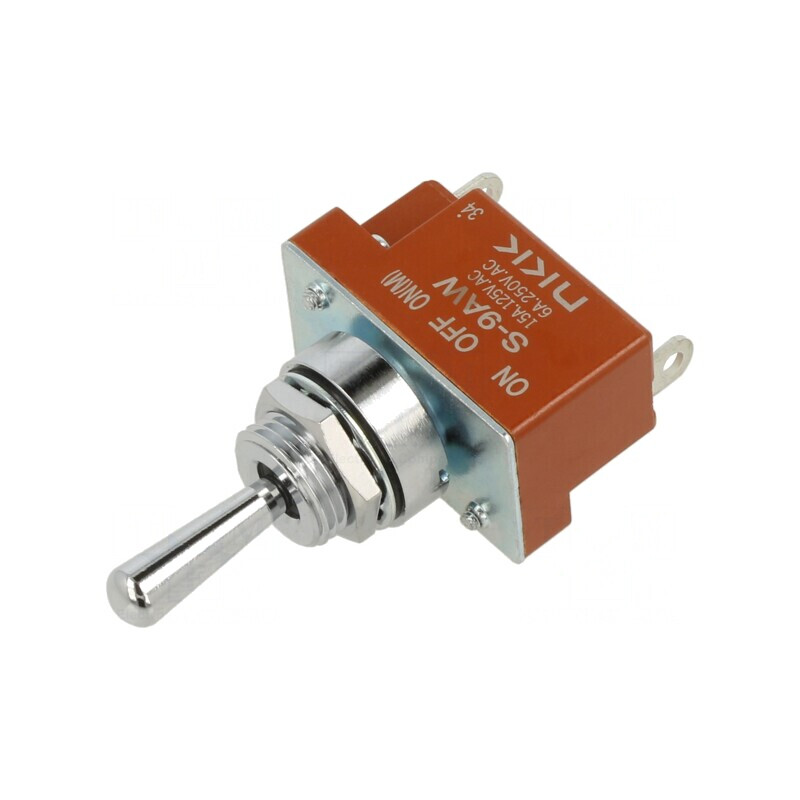 Comutator Basculant 3 Pozitii ON-OFF-(ON) 6A 250V | Electronic-mag.ro | Componente Electronice