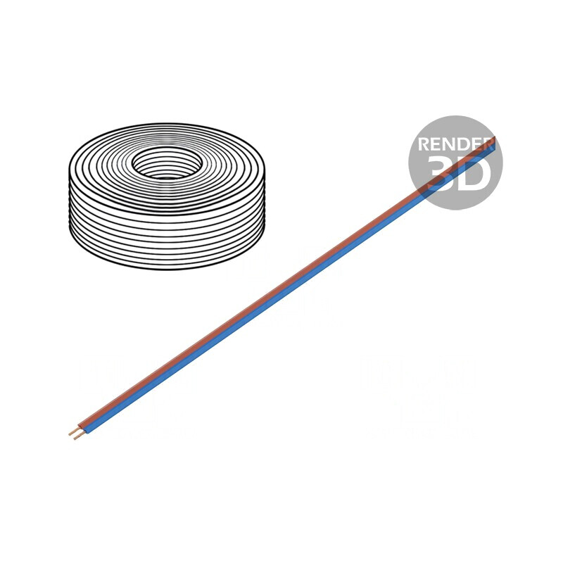 Cablu Electric LiYz 2x0,25mm2 350V 25m | Electronic-mag.ro | Componente Electronice