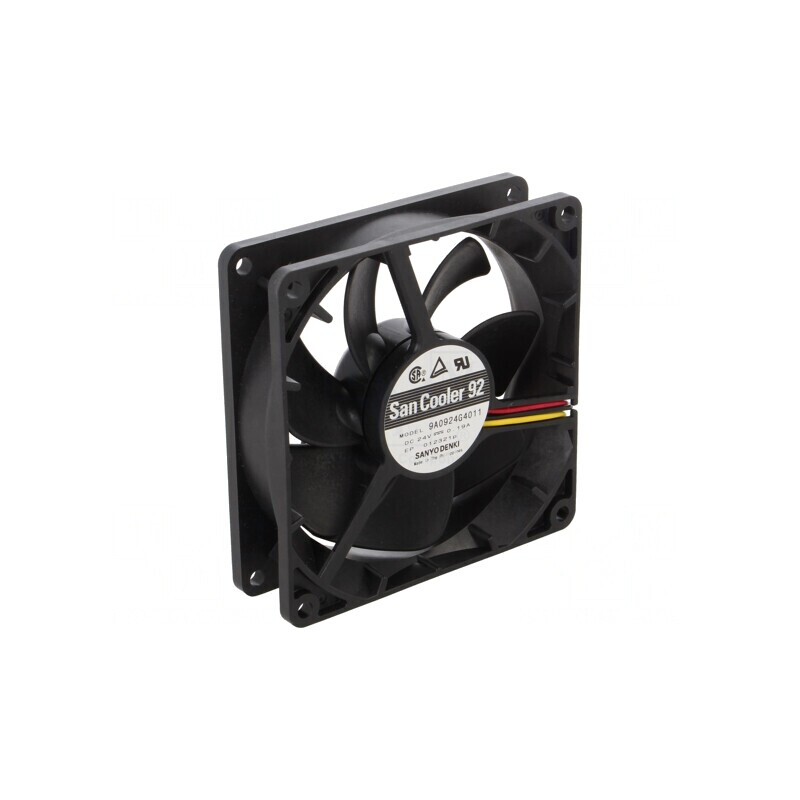 Ventilator axial DC 24V 92mm 43dBA | Electronic-mag.ro | Componente Electronice