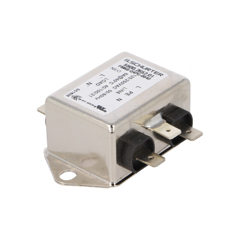 Filtru Anti-Interferențe 250VAC 6A | Electronic-mag.ro | Componente Electronice
