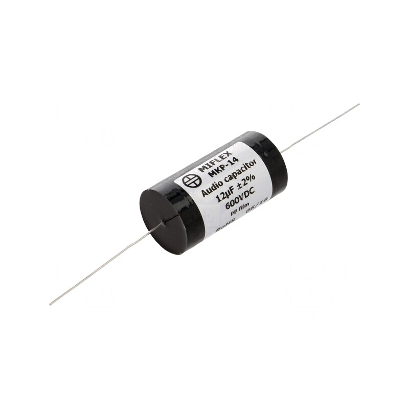 Condensator polipropilenă 12uF 600VDC THT Ø33x62mm | Electronic-mag.ro | Componente Electronice
