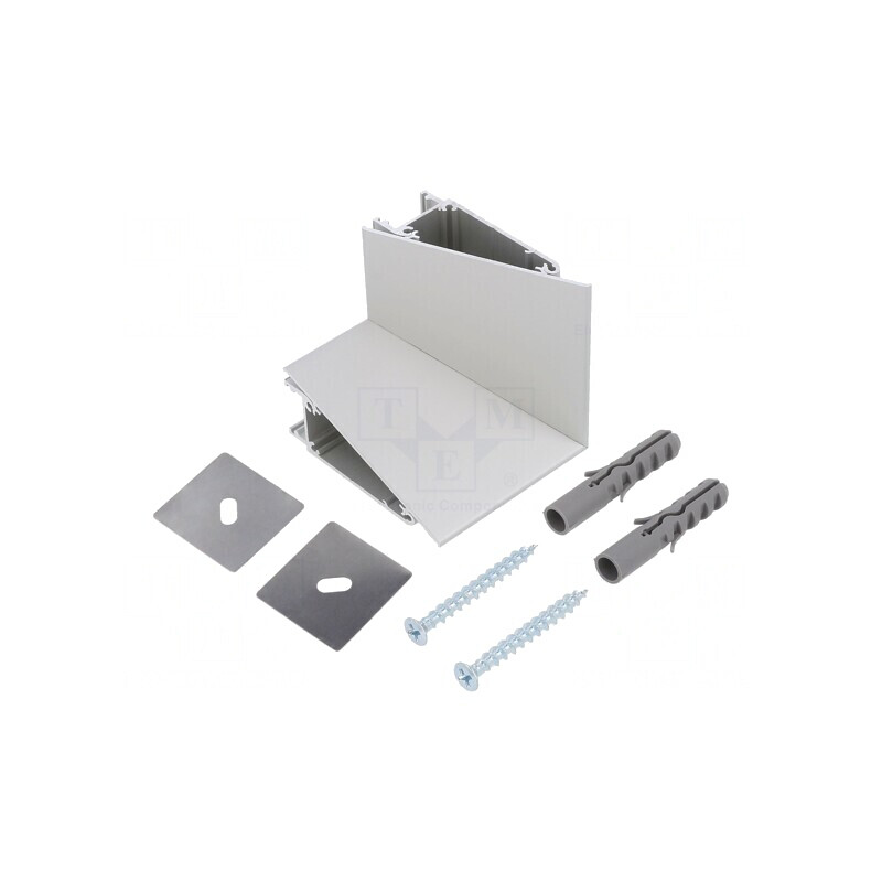 Conector 90° Aluminiu Anodat Argintiu WALLE12 | Electronic-mag.ro | Componente Electronice Conector 90° Aluminiu Anodat Argintiu WALLE12 | Electronic-mag.ro | Componente Electronice