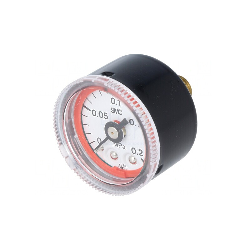 Manometru 0-2 bar Oțel Filet R 1/8 37.5mm | Electronic-mag.ro | Componente Electronice