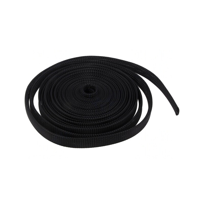 Tresa Poliester Neagră 12-22mm 10m | Electronic-mag.ro | Componente Electronice