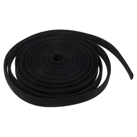 Tresa Poliester Neagră 12-22mm 10m | Electronic-mag.ro | Componente Electronice