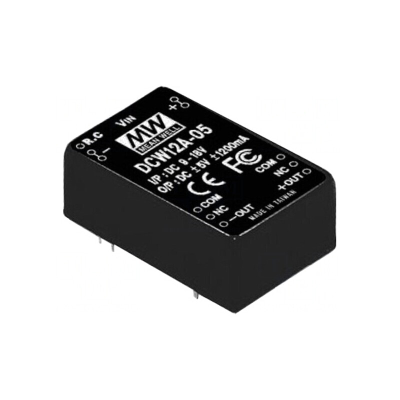 Convertor DC/DC 12W 36-72V la 15V/-15V | Electronic-mag.ro | Componente Electronice