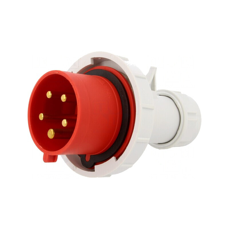 Mufă Tată Alimentare AC Trifazată 32A 400V IP67 | Electronic-mag.ro | Componente Electronice