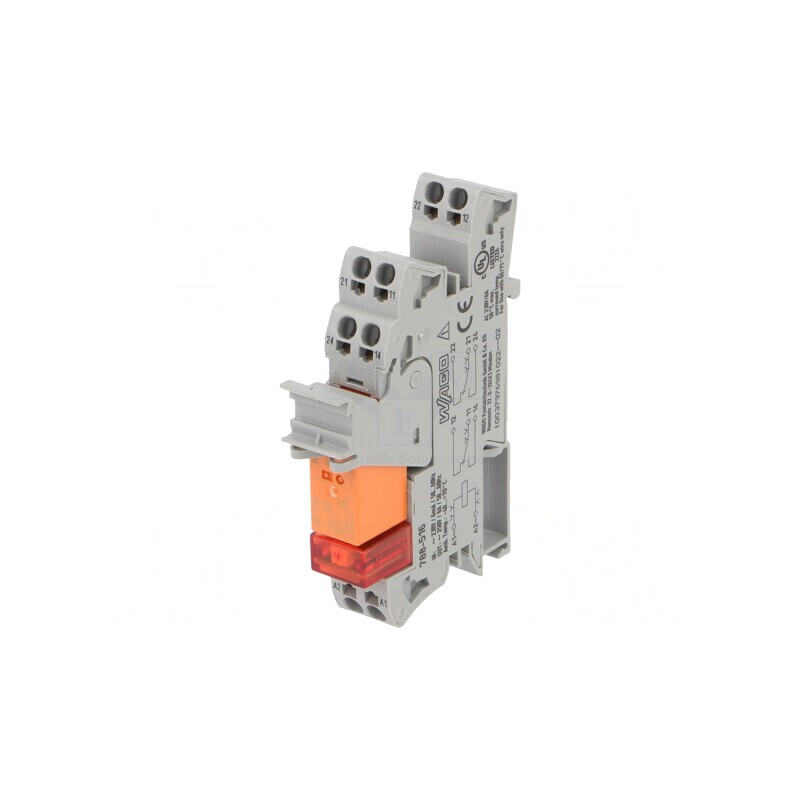 Releu Intermediar DPDT 230VAC 8A | Electronic-mag.ro | Componente Electronice