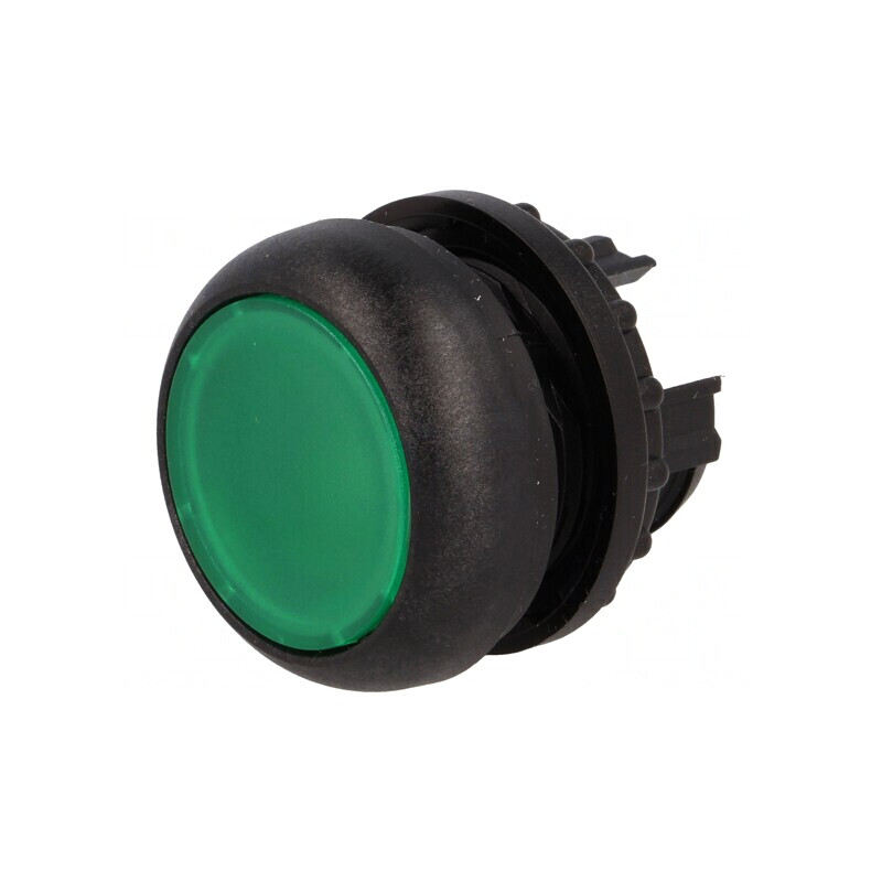 Comutator apăsare 22mm verde IP67 | Electronic-mag.ro | Componente Electronice