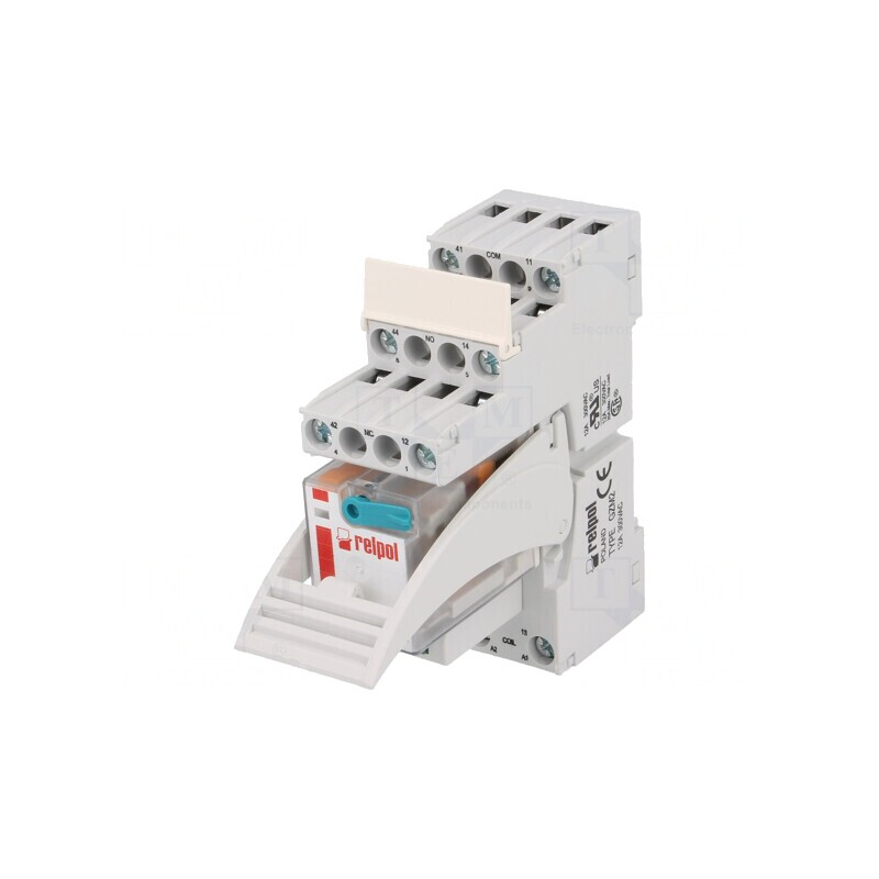 Releu Intermediar DPDT 24VDC 12A 250VAC | Electronic-mag.ro | Componente Electronice
