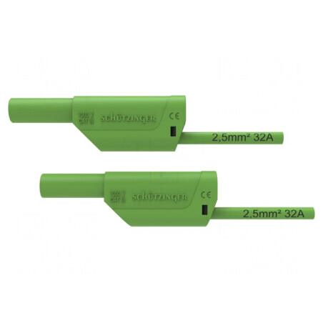 Cablu de măsurare 32A cu mufe banană 4mm 2.5m | Electronic-mag.ro | Componente Electronice