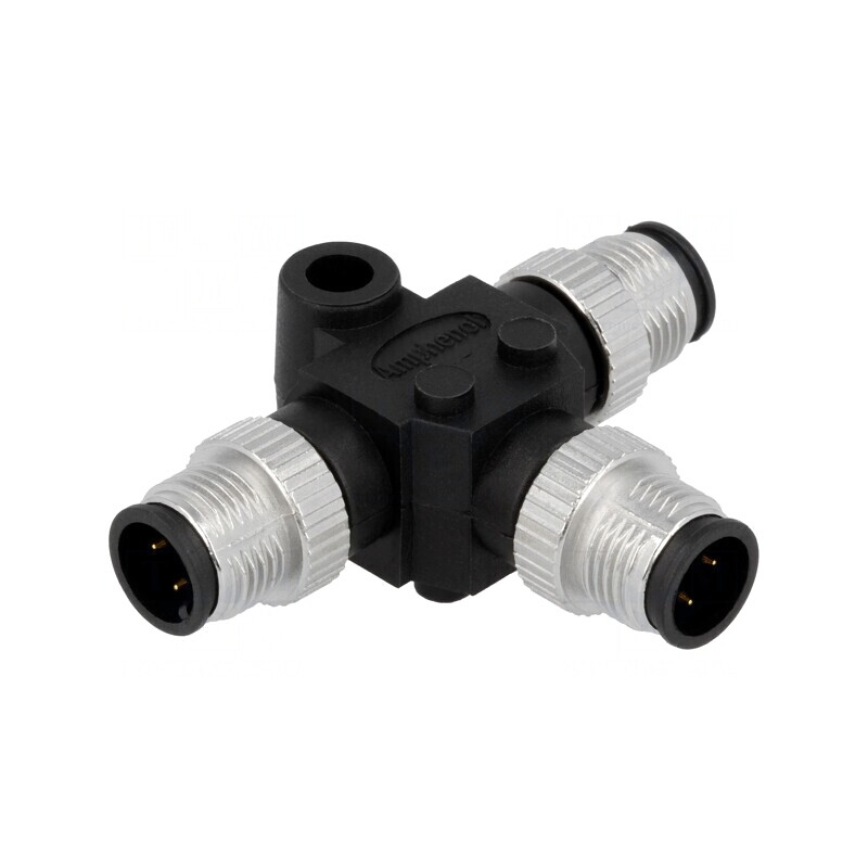 Adaptor în T M12 tată x3 pentru DeviceNet/CANopen PIN: 4 | Electronic-mag.ro | Componente Electronice Adaptor în T M12 tată x3 pentru DeviceNet/CANopen PIN: 4 | Electronic-mag.ro | Componente Electronice