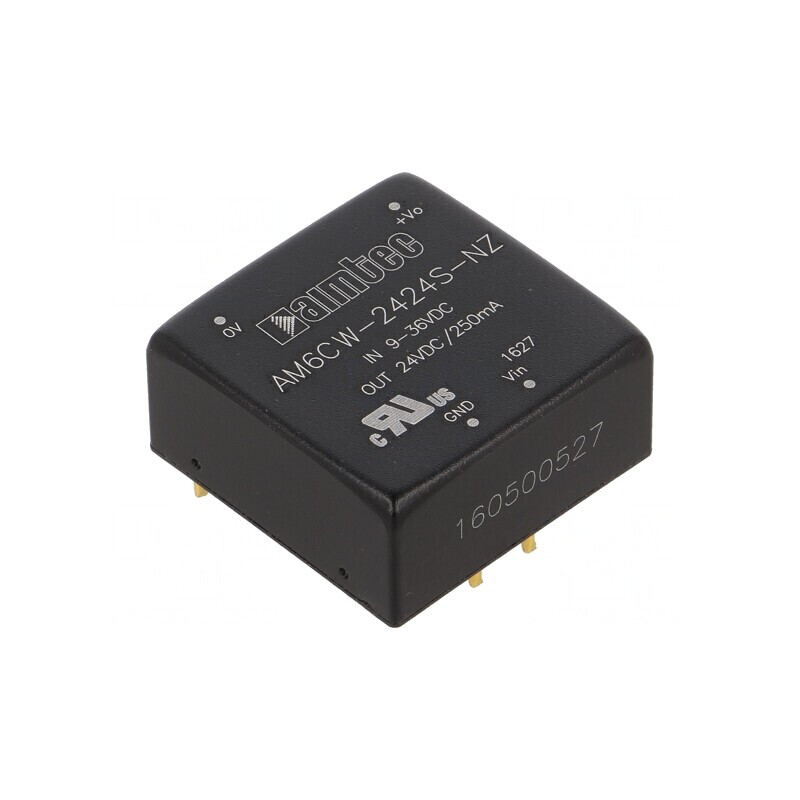 Convertor DC/DC 6W 9-36V la 24V 250mA | Electronic-mag.ro | Componente Electronice