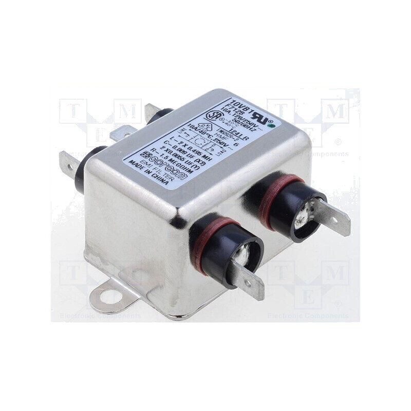 Filtru anti-interferențe monofazat 250VAC 10A | Electronic-mag.ro | Componente Electronice