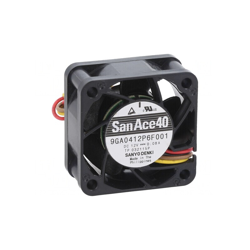 Ventilator DC Axial 12V 40x40x20mm 12,6m3/h 28dBA cu Bilă | Electronic-mag.ro | Componente Electronice