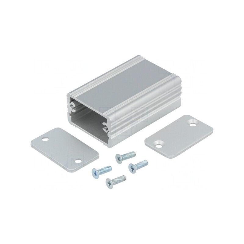 Carcasă aluminiu gri AKG 33x50x20 mm | Electronic-mag.ro | Componente Electronice Carcasă aluminiu gri AKG 33x50x20 mm | Electronic-mag.ro | Componente Electronice