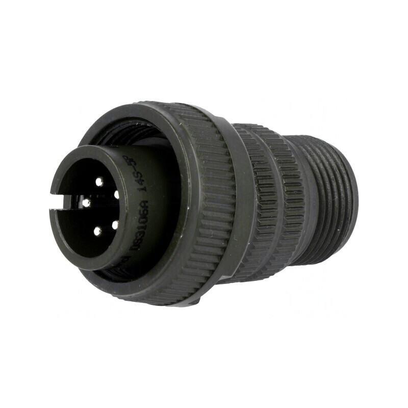 Conector circular 14S aluminiu 5 pini | Electronic-mag.ro | Componente Electronice